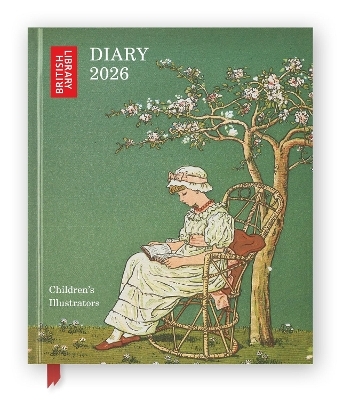 British Library: Children's Illustrators 2026 Desk Diary Planner - Week to View, Illustrated throughout - 