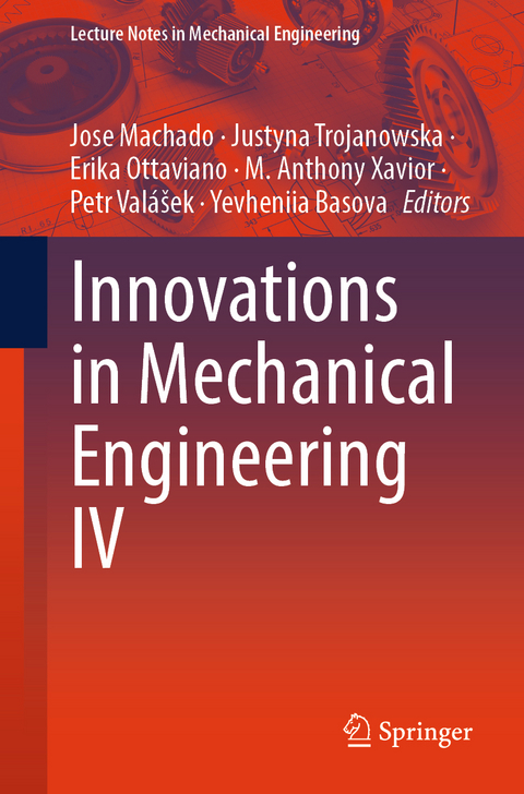 Innovations in Mechanical Engineering IV - 