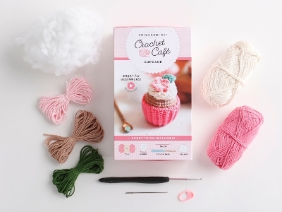 Crochet Caf&eacute; Amigurumi Kit Cupcake -  Better Day Books