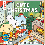 Cosy Coloring - Cute Christmas - Anna Guillet