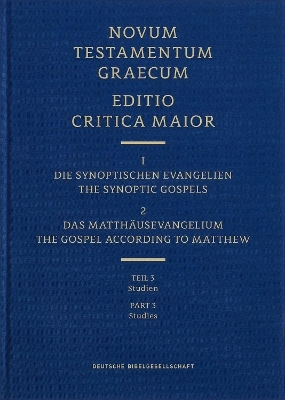 ECM I.1/3 Matth&auml;usevangelium. Studien - 