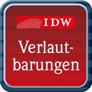 IDW Verlautbarungen - Online-Ausgabe mit MAIK (AI) - 
