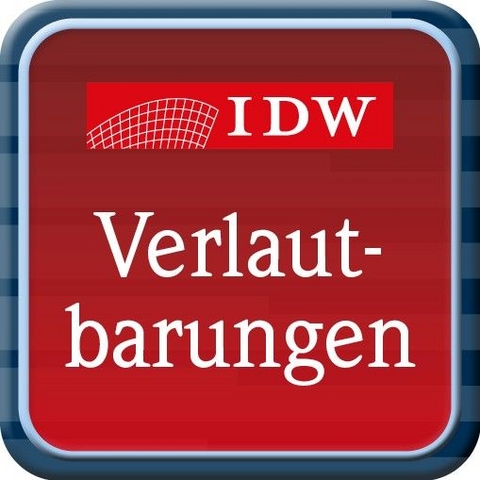 IDW Verlautbarungen - Online-Ausgabe mit MAIK (AI)
