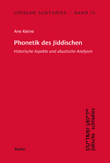 Phonetik des Jiddischen - Ane Kleine