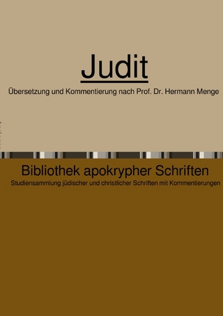 Bibliothek apokrypher Schriften / Judit