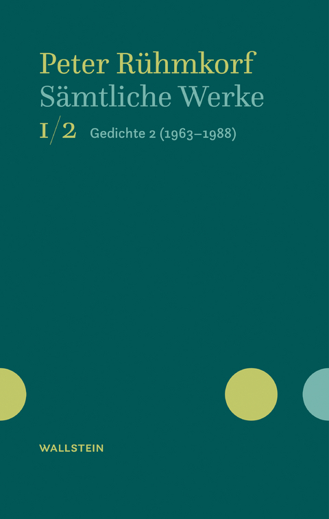 S&auml;mtliche Werke - Peter R&uuml;hmkorf