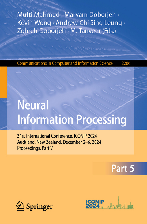 Neural Information Processing - 