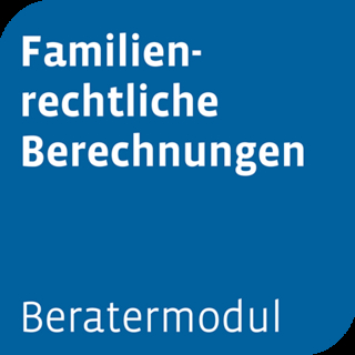 Beratermodul Familienrechtliche Berechnungen - 