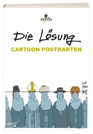 Cartoon Postkarten - Die Lösung