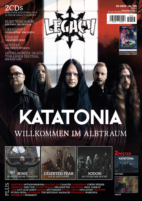 LEGACY MAGAZIN: THE VOICE FROM THE DARKSIDE - 