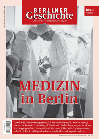 Berliner Geschichte - Zeitschrift für Geschichte und Kultur