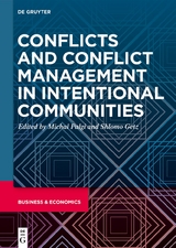 Conflicts and Conflict Management in Intentional Communities - 