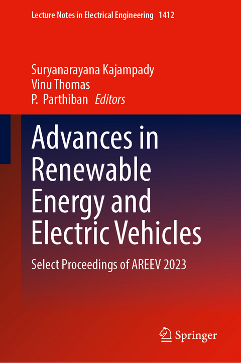 Advances in Renewable Energy and Electric Vehicles - 