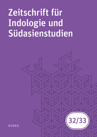 Zeitschrift für Indologie und Südasienstudien, Band 32 (2015) / 33 (2016)