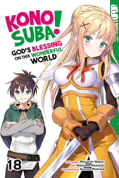 Konosuba! God's Blessing On This Wonderful World! 18 - Masahito Watari, Natsume Akatsuki, Kurone Mishima