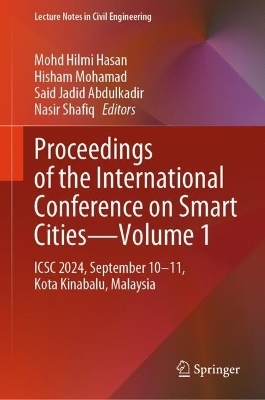 Proceedings of the International Conference on Smart Cities—Volume 1 - 