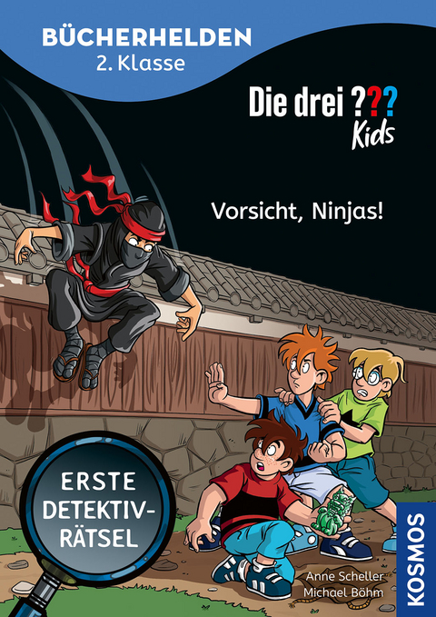 Die drei ??? Kids, Bücherhelden 2. Klasse, Vorsicht, Ninjas! - Anne Scheller