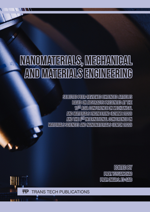 Nanomaterials, Mechanical and Materials Engineering - 