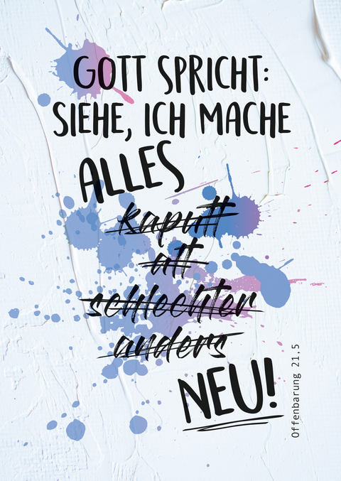 Jahreslosung 2026 - Stundenentwurf und Postkarten (10 Ex.) f&uuml;r Teens und junge E - Ingo M&uuml;ller, Ruben Ullrich