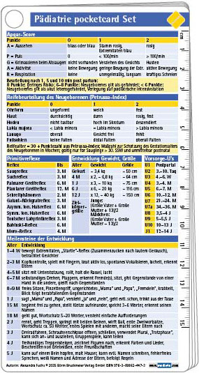 Pädiatrie pocketcard Set