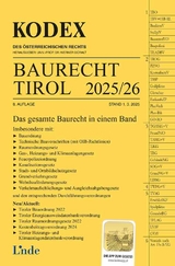 KODEX Baurecht Tirol 2025/26 - Gstöttner, Theresa; Doralt, Werner
