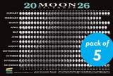 2026 Moon Calendar Card (5 pack) - Long, Kim