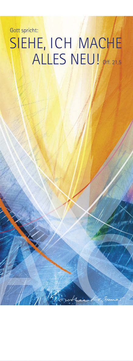 Jahreslosung 2026 - Hoffnungsvoll - Lesezeichen