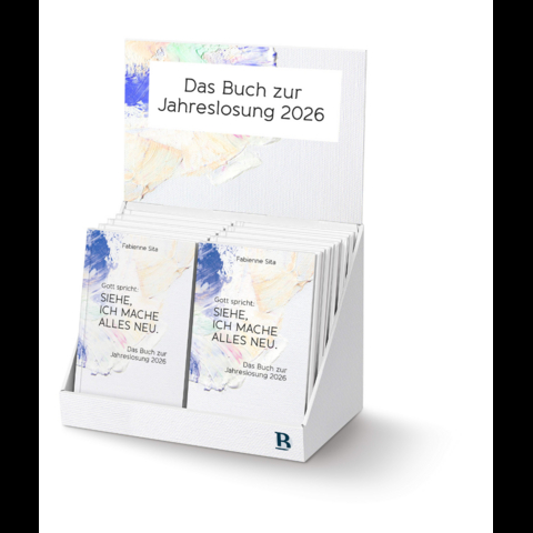 Display "Jahreslosungsbuch 2026" - Fabienne Sita