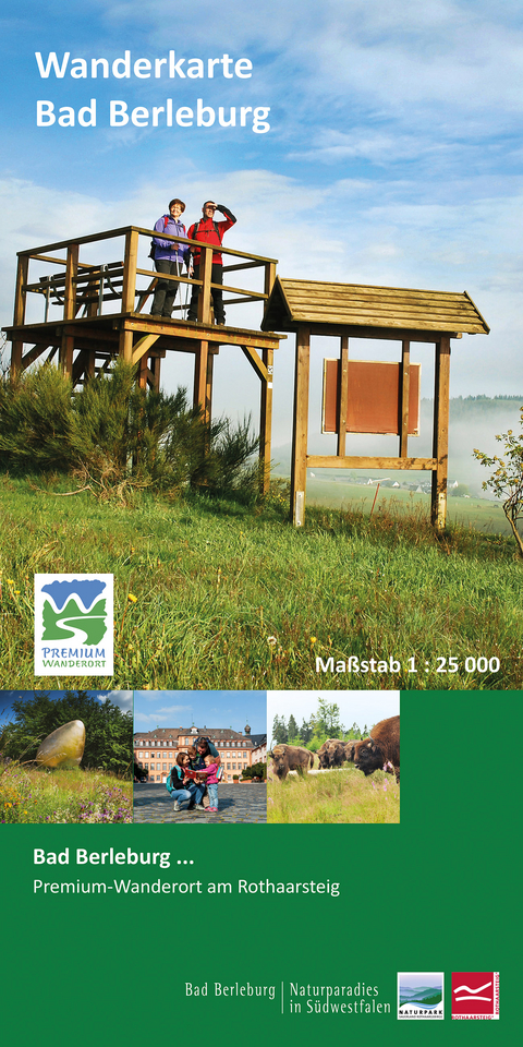 Wanderkarte Wittgenstein, Bad Berleburg