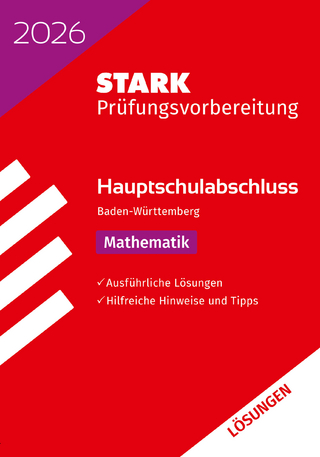 STARK Lösungen zu Mathematik - Hauptschulabschluss 2026 BW - Prüfungsvorbereitung