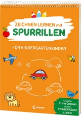 Zeichnen lernen mit Spurrillen - F&uuml;r Kindergartenkinder