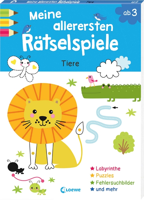Meine allerersten R&auml;tselspiele - Tiere