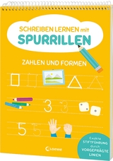 Schreiben lernen mit Spurrillen - Zahlen und Formen