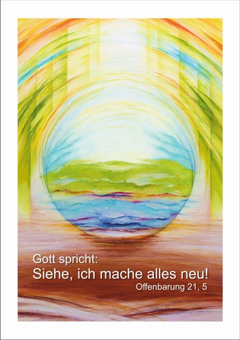 Jahreslosung 2026 - Andrea Sautter - Kunstblatt 40 x 60 cm