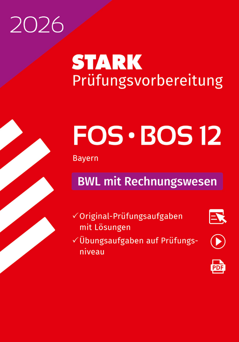 STARK BWL mit Rechnungswesen 12. Klasse - Abitur FOS/BOS 2026 Bayern - Prüfungsvorbereitung