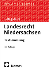 Landesrecht Niedersachsen - Götz, Volkmar; Starck, Christian