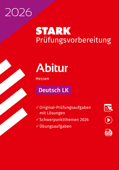 STARK Deutsch LK - Abitur 2026 Hessen - Prüfungsvorbereitung