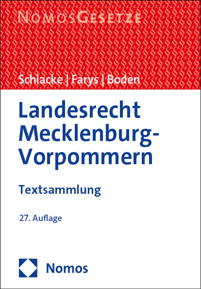 Landesrecht Mecklenburg-Vorpommern - 