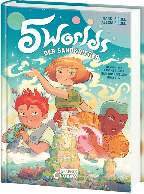 5 Worlds (Band 1) - Der Sandkrieger - Mark Siegel, Alexis Siegel