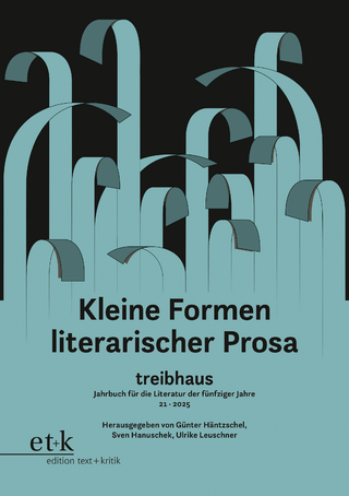 Kleine Formen literarischer Prosa