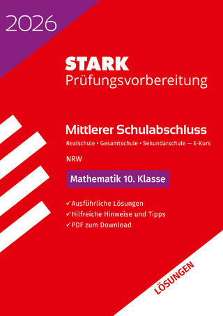 STARK Lösungen zu Mathematik E-Kurs - Mittlerer Schulabschluss (MSA) 2026 NRW Realschule/Gesamtschule/Sekundarschule - Prüfungsvorbereitung