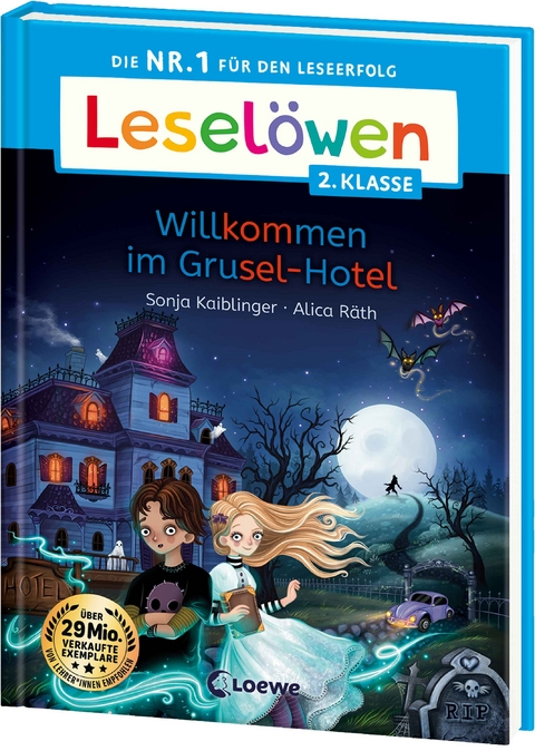 Lesel&ouml;wen 2. Klasse - Willkommen im Grusel-Hotel - Sonja Kaiblinger