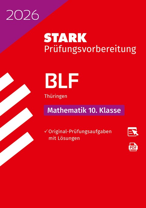 STARK Mathematik 10. Klasse - BLF Gymnasium 2026 Th&uuml;ringen - Pr&uuml;fungsvorbereitung