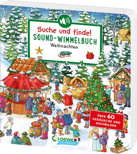 Suche und finde! Sound-Wimmelbuch - Weihnachten - Annette Moser