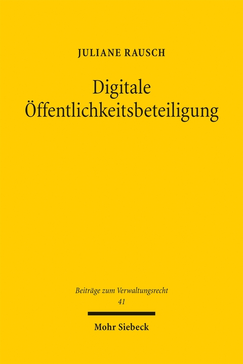 Digitale Öffentlichkeitsbeteiligung - Juliane Rausch