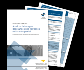 Arbeitsschutzmappe: Begehungen und Kontrollen einfach umgesetzt