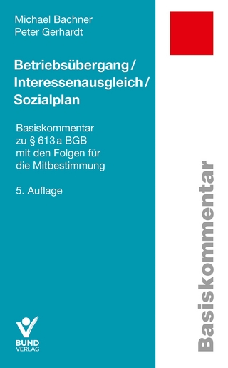 Betriebsübergang, Interessenausgleich, Sozialplan