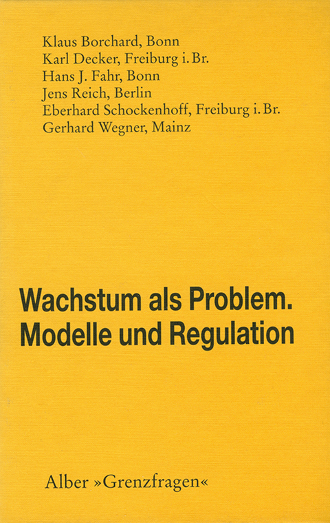 Wachstum als Problem - 