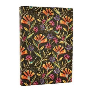 2026 Wild Flowers (Playful Creations) Midi 12-month Day-at-a-Time Softcover Flexi Dayplanner 2026 (Elastic Band Closure)