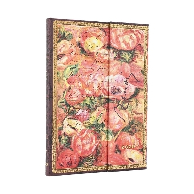 2026 Renoir, Letter to Morisot (1892) (Embellished Manuscripts Collection) Midi 12-month Verso Hardcover Flexi Dayplanner 2026 Renoir, Letter to Morisot (1892 (Wrap Closure) -  Paperblanks